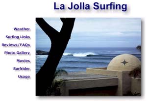 La Jolla Surfing Reviews/FAQs page